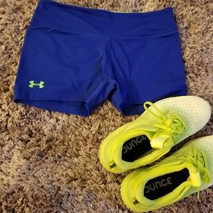 Blue under armour shorts